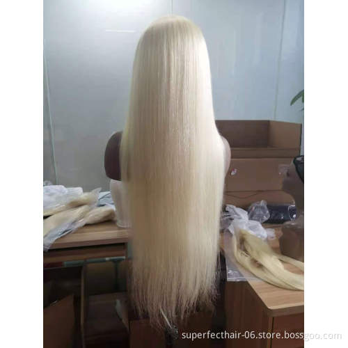 Wholesale 100% Virgin Hair Transparent Swiss Lace Wigs,Brazilian Straight Lace Front Wig Human Hair Wig